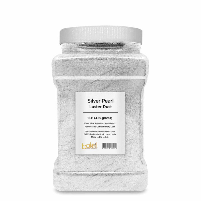 100% Silver Luster Dust | 4g Edible Dust for Cake Decoration | Bakell