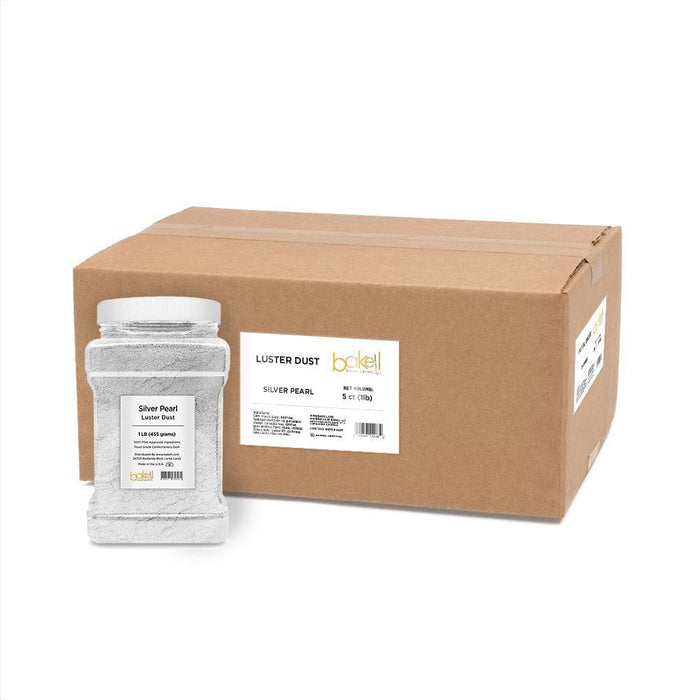 Silver Pearl Luster Dust Wholesale | Bakell