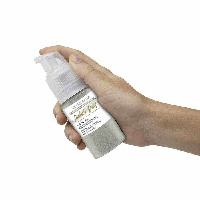 Silver Sage Edible Glitter Spray 25g Pump | Tinker Dust | Bakell