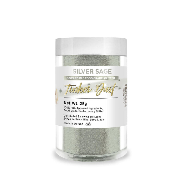 Silver Sage Edible Glitter Tinker Dust | Edible Glitter Dust | Bakell®