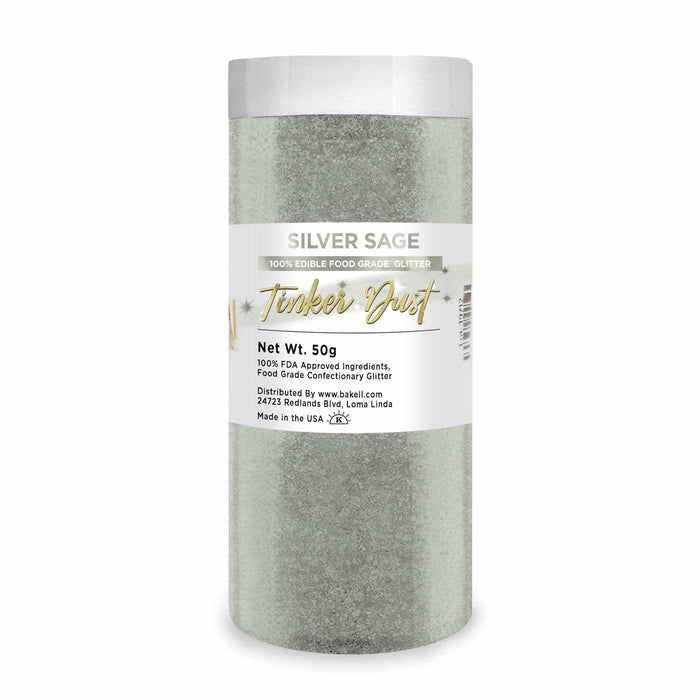 Silver Sage Edible Glitter Tinker Dust | Edible Glitter Dust | Bakell®