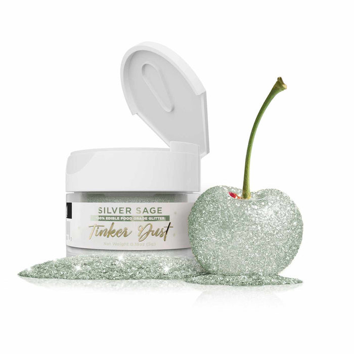Silver Sage Edible Glitter | Tinker Dust®-Tinker Dust-bakell