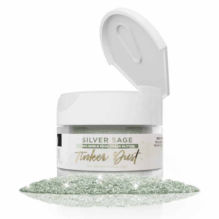 Silver Sage Edible Glitter | Tinker Dust®-Tinker Dust-bakell