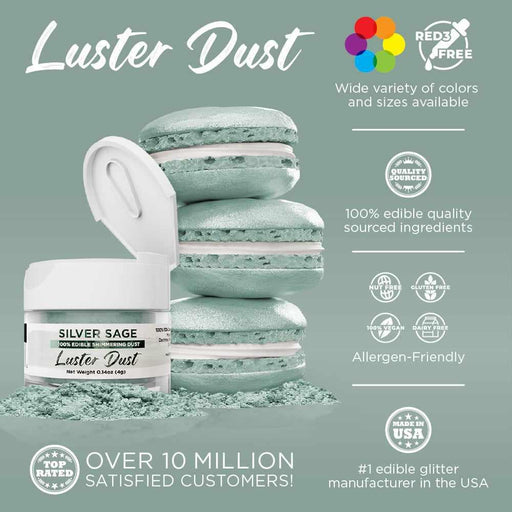Silver Sage Luster Dust Private Label-Private Label_Luster Dust-bakell