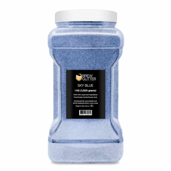 Sky Blue Beverage Glitter | Best Edible Glitter | Bakell