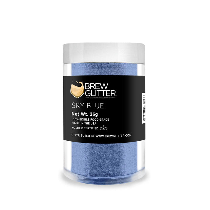 Light Blue Brew Glitter®, Bulk Size | Bakell Beverage & Beer Glitters