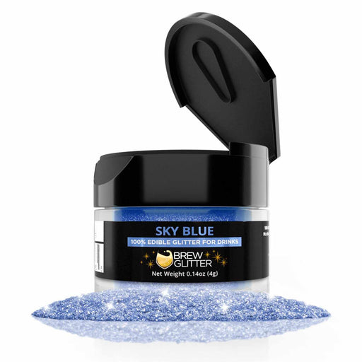 Sky Blue Edible Glitter Dust for Drinks | Brew Glitter®-Brew Glitter_4G_Google Feed-bakell