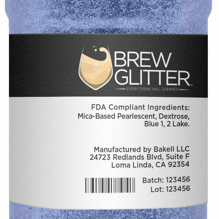 Sky Blue Edible Glitter for Beer, Cocktails & Wine | Bakell.com