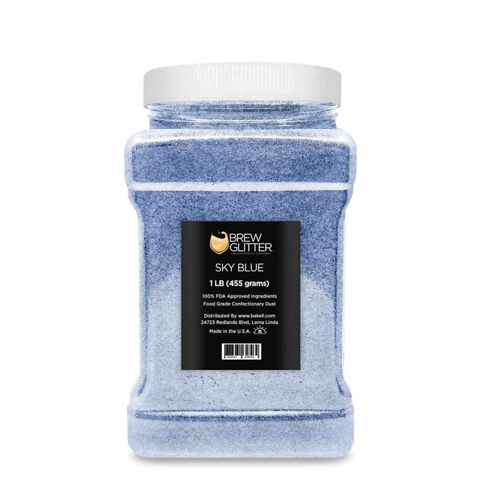 Sky Blue Edible Glitter for Beer, Cocktails & Wine | Bakell.com