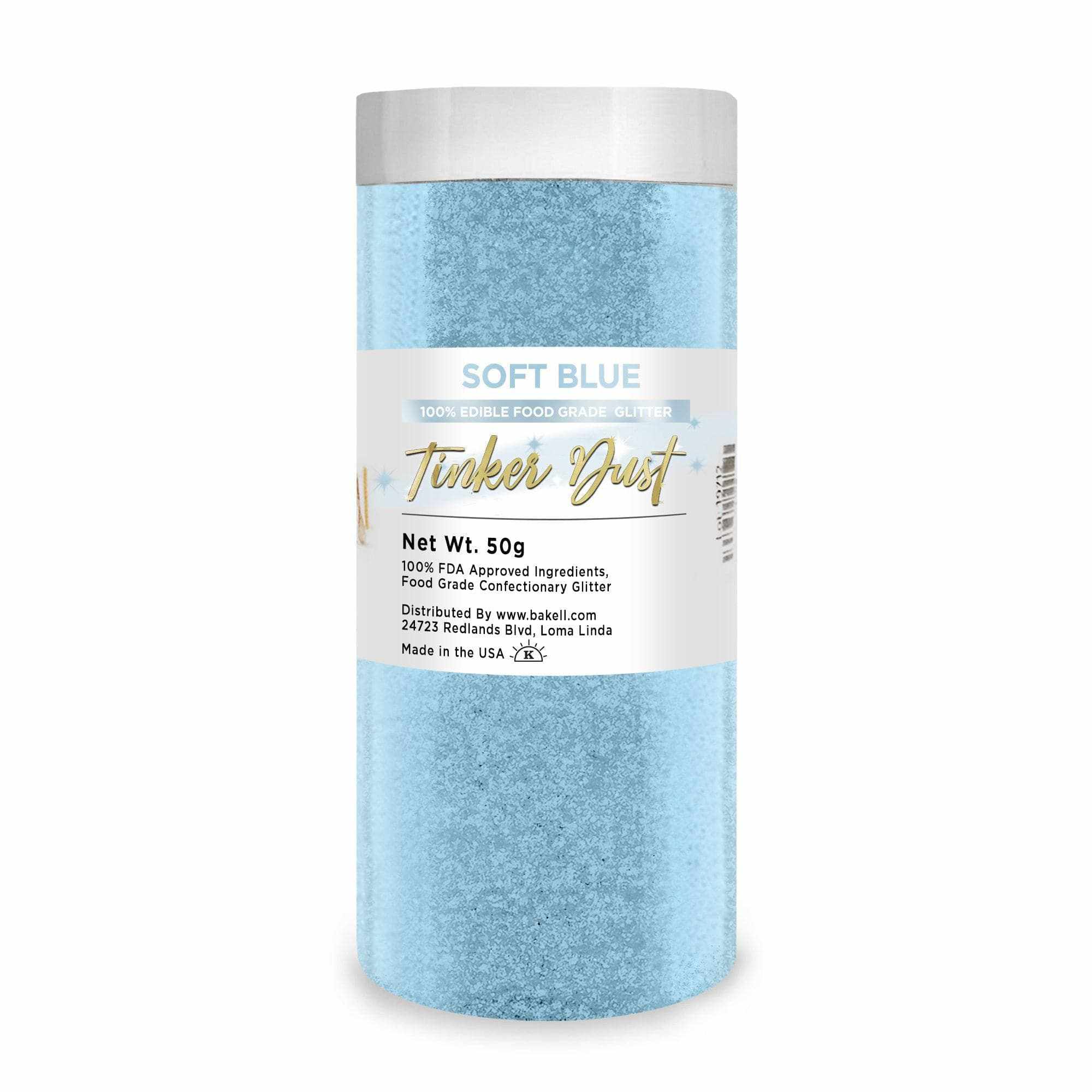 Soft Blue Tinker Dust 5g Jar | #1 Site for Edible Glitters & Dusts