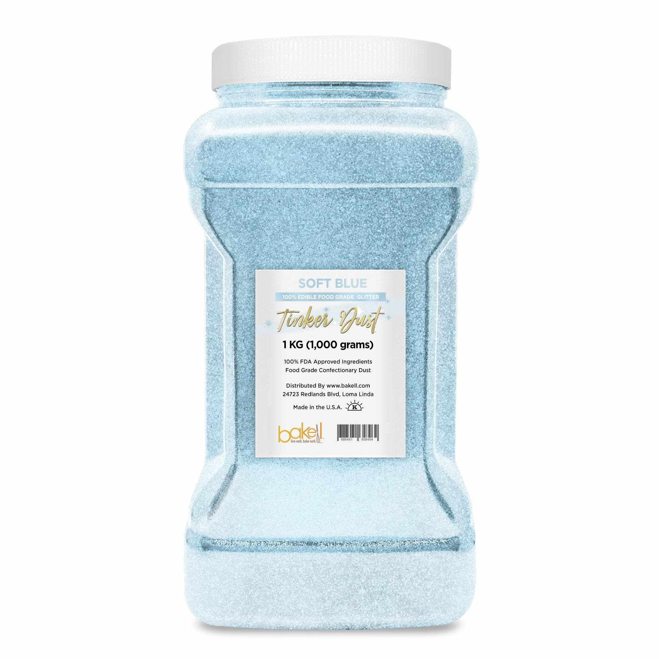 Soft Blue Tinker Dust 5g Jar | #1 Site for Edible Glitters & Dusts