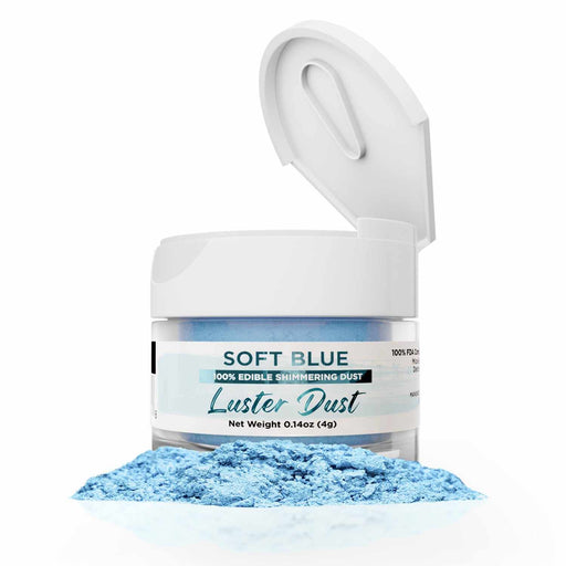 Soft Blue Luster Dust 4 Gram Jar-Luster Dust_4G_Google Feed-bakell