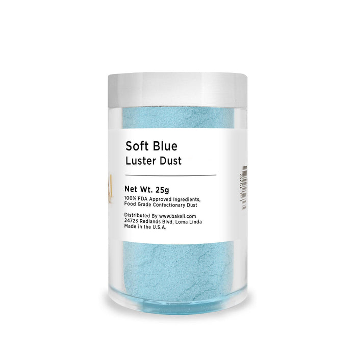 Bakell Soft Blue Edible Pearlized Luster Dust | Bakell.com