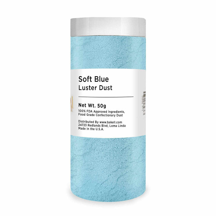 Bakell Soft Blue Edible Pearlized Luster Dust | Bakell.com