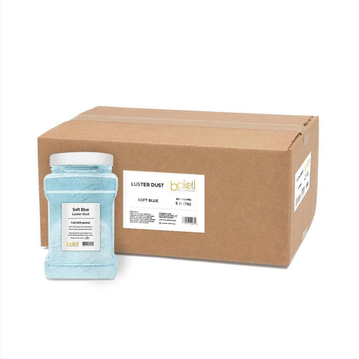 Soft Blue Luster Dust Wholesale | Bakell