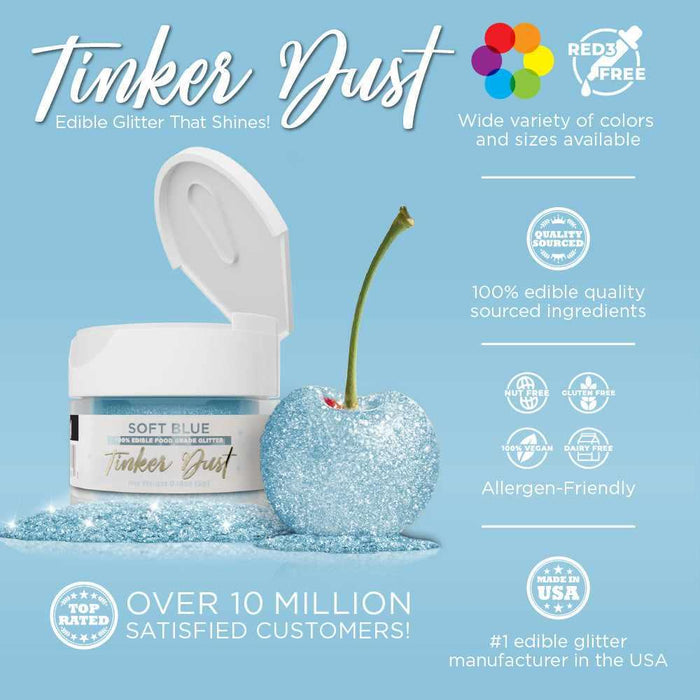 Soft Blue Tinker Dust® Glitter Private Label-Private Label_Tinker Dust-bakell