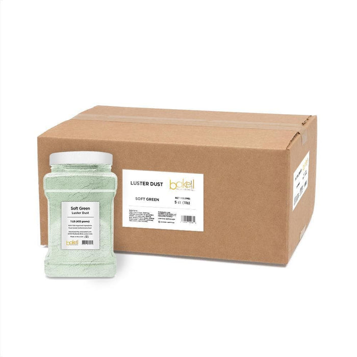 Soft Green Luster Dust Wholesale | Bakell
