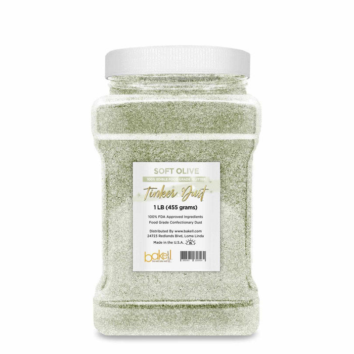 Soft Olive Green Edible Tinker Dust | #1 Site for Edible Glitter!