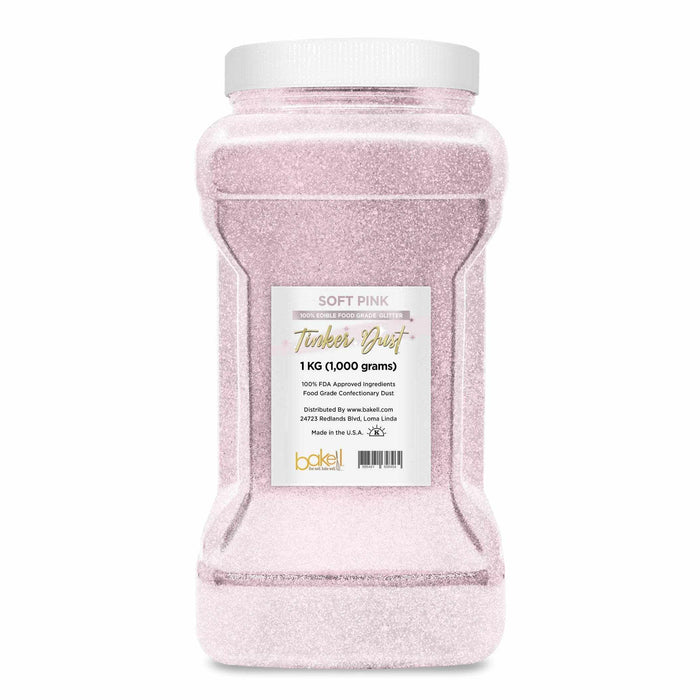 Soft Pink Edible Tinker Dust | #1 Site for 100% Glitter | Bakell