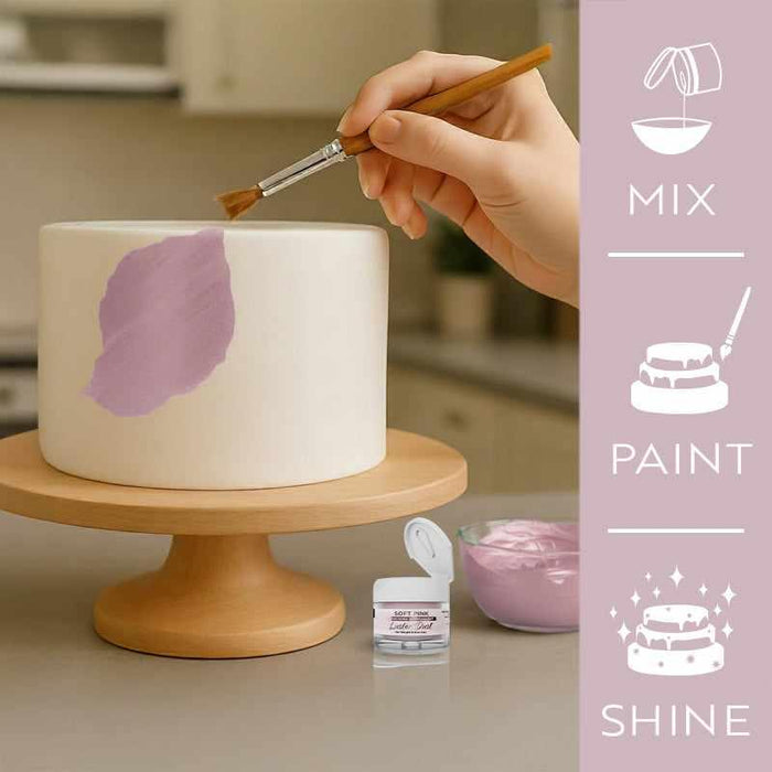Soft Pink Luster Dust Private Label-Private Label_Luster Dust-bakell