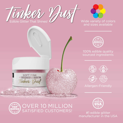 Soft Pink Tinker Dust® Glitter Wholesale-Wholesale_Tinker Dust-bakell