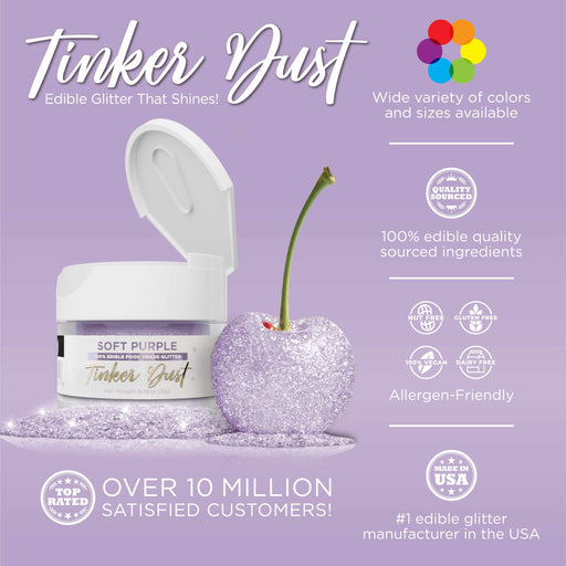 Soft Purple Tinker Dust® Glitter Bulk Size-Bulk_Tinker Dust-bakell