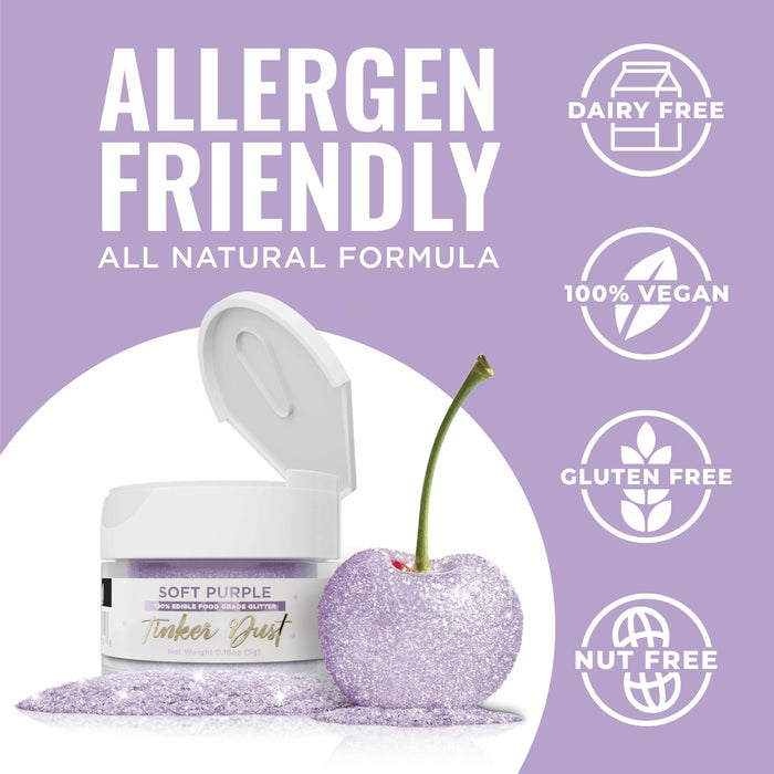 Soft Purple Tinker Dust® Glitter Bulk Size-Bulk_Tinker Dust-bakell