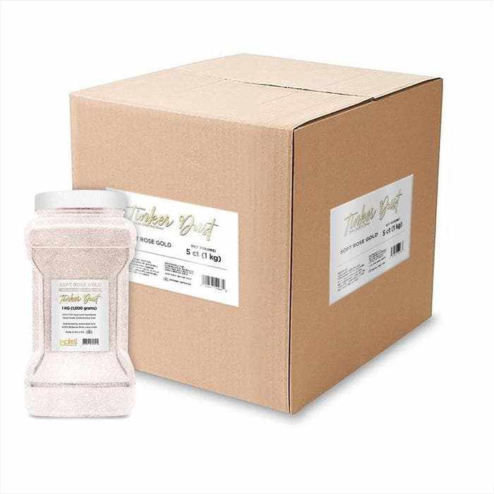 Get Wholesale Soft Rose Gold Tinker Dust | Light Shimmer | Bakell