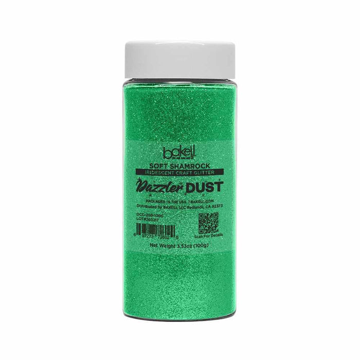 Soft Shamrock Ultrafine Iridescent Craft Glitter Dazzler Dust | Premium Polyester Non-Toxic | Bakell-B2C_Dazzler Dust-bakell