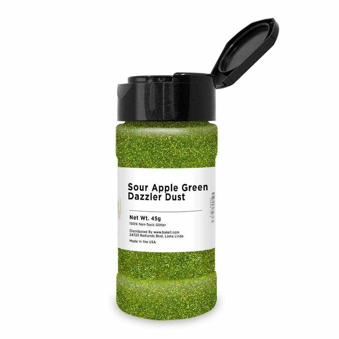 Buy Sour Apple Green Decorating Dazzler Dust | Bakell