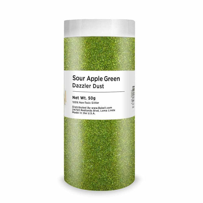 Buy Sour Apple Green Decorating Dazzler Dust | Bakell