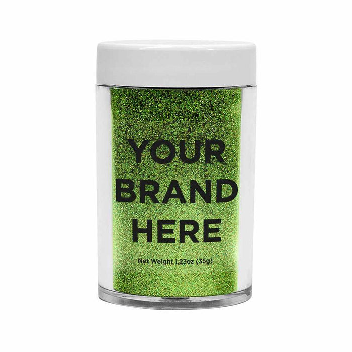 Sour Apple Green Ultrafine Holographic Craft Glitter Dazzler Dust | Private Label | Premium Polyester Non-Toxic | Bakell-Private Label_Dazzler Dust-bakell