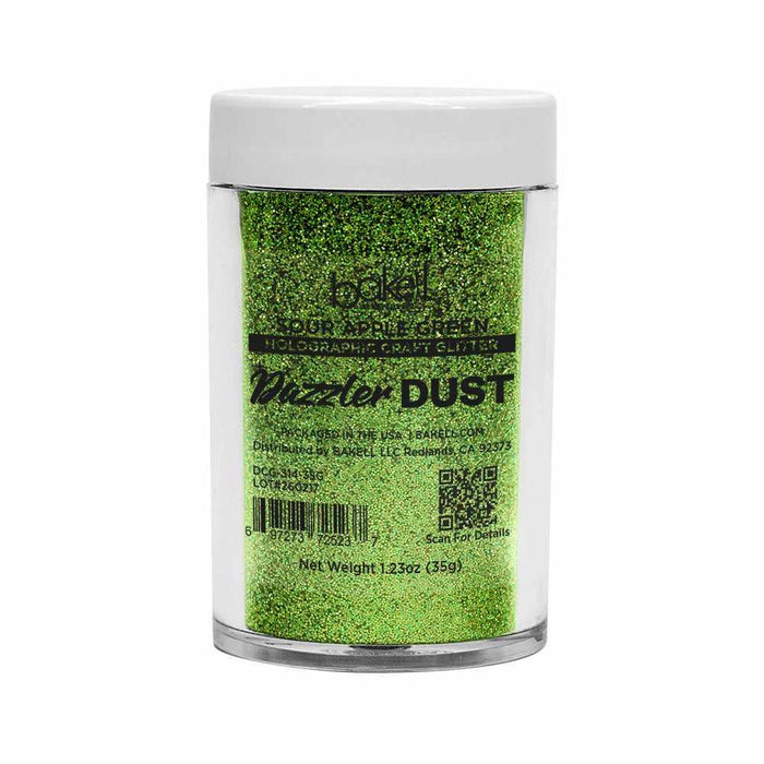 Sour Apple Ultrafine Holographic Craft Glitter Dazzler Dust | Premium Polyester Non-Toxic | Bakell-B2C_Dazzler Dust-bakell