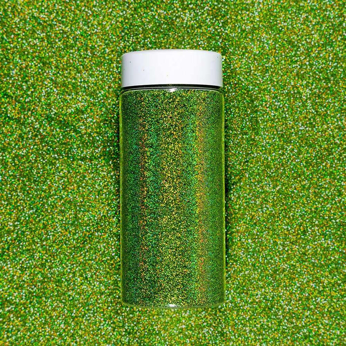 Sour Apple Ultrafine Holographic Craft Glitter Dazzler Dust | Premium Polyester Non-Toxic | Bakell-B2C_Dazzler Dust-bakell