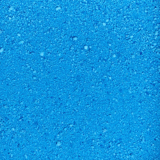 blue sour candy powder sugar texture close up