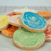Cookies beautifully decorated with green Sweet & Sour Candy Toppers | Burst of green apple sweetness | Irresistible cookie indulgence
