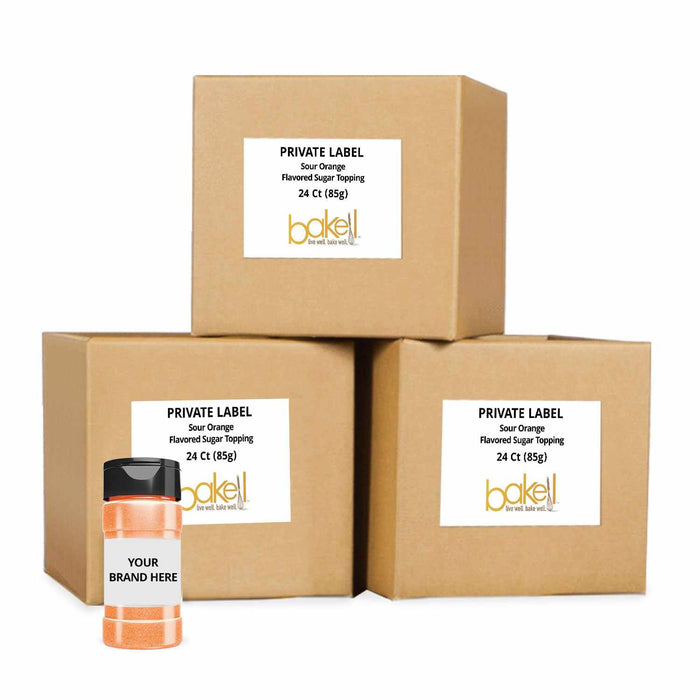 Sour Orange | Sweet & Sour Candy Toppers for Private Label-Private Label_Candy Toppers-bakell
