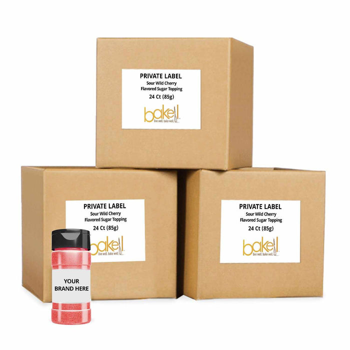 Sour Wild Cherry | Sweet & Sour Candy Toppers for Private Label-Private Label_Candy Toppers-bakell