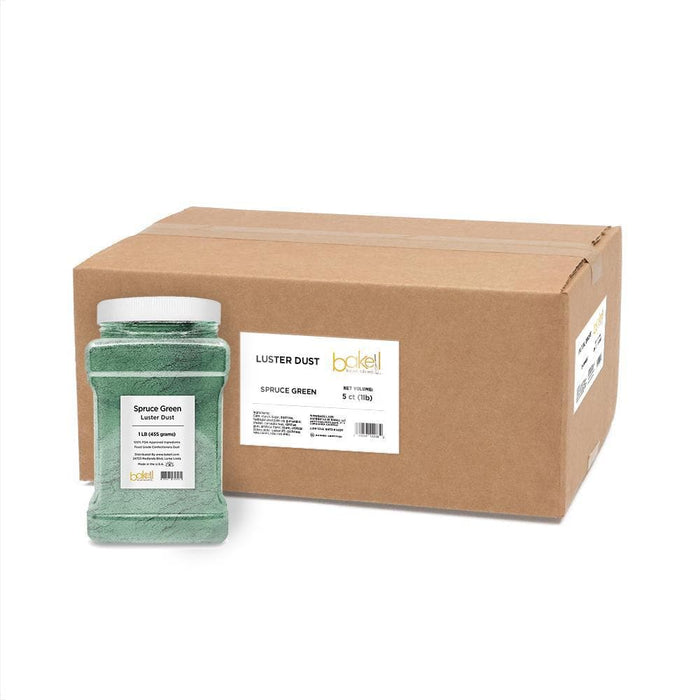 Spruce Green Luster Dust Wholesale | Bakell