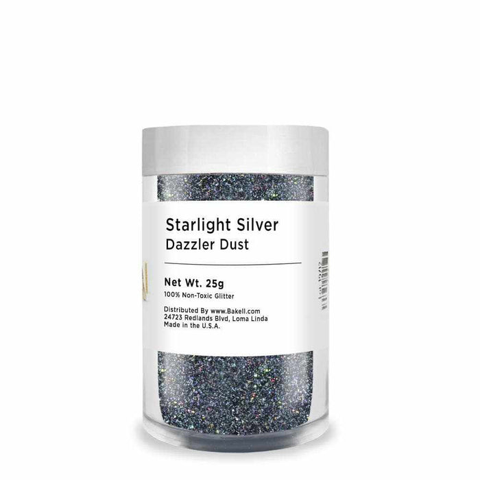 Starlight Silver Decorating Dazzler Dust | Bakell® Dusts from Bakell.com