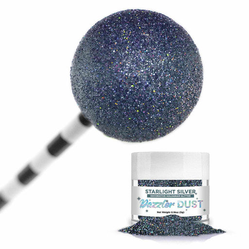 Starlight Silver Dazzler Dust® 5 Gram Jar-Dazzler Dust_5G_Google Feed-bakell