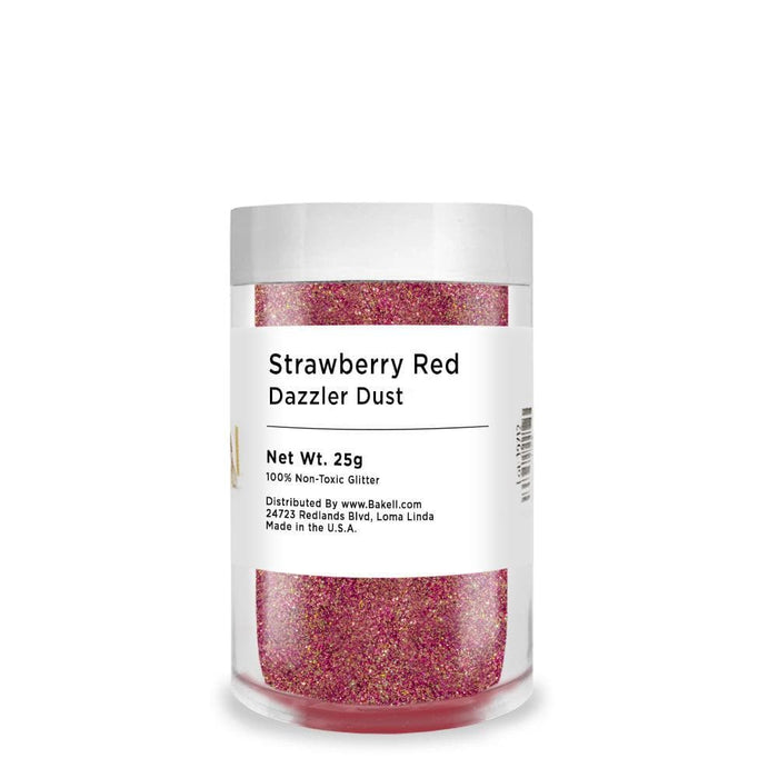 Strawberry Red Decorating Dazzler Dust | Bakell® - Dusts from Bakell.com