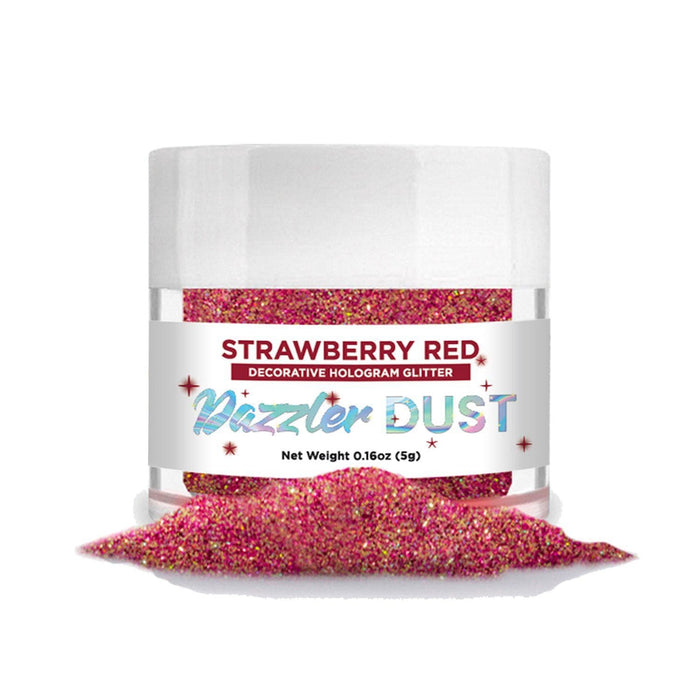Strawberry Red Decorating Dazzler Dust | Bakell® - Dusts from Bakell.com