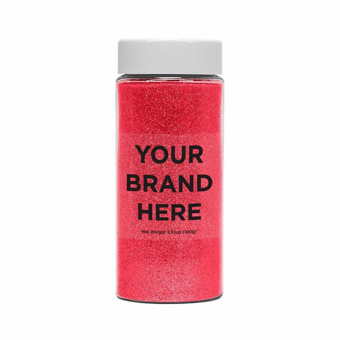 Strawberry Red Ultrafine Iridescent Craft Glitter Dazzler Dust | Private Label | Premium Polyester Non-Toxic | Bakell-Private Label_Dazzler Dust-bakell