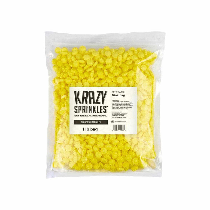 Summer Sun Shaped Sprinkles – Krazy Sprinkles® Bakell.com