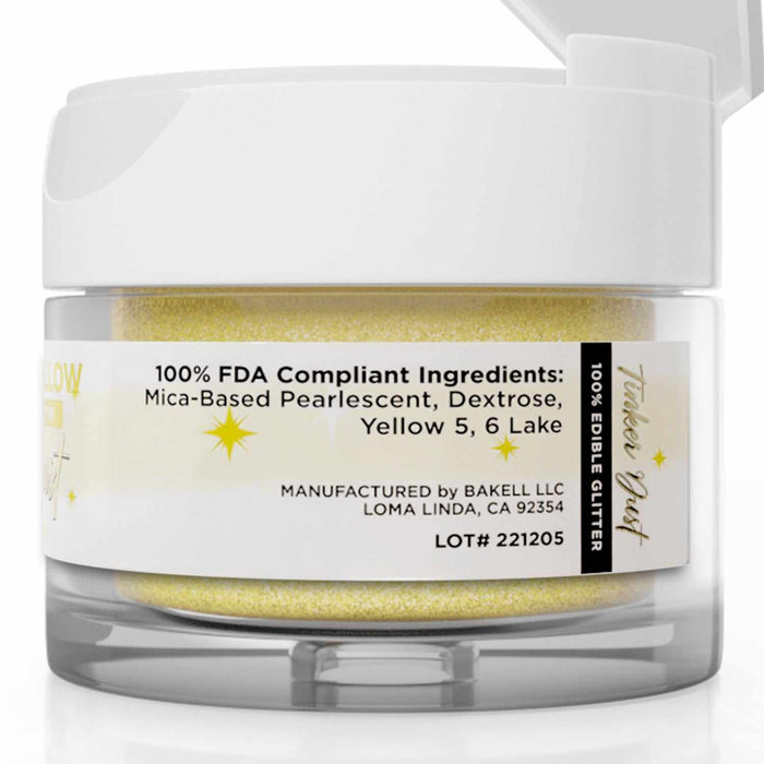 Sunflower Yellow Tinker Dust® Glitter Private Label-Private Label_Tinker Dust-bakell