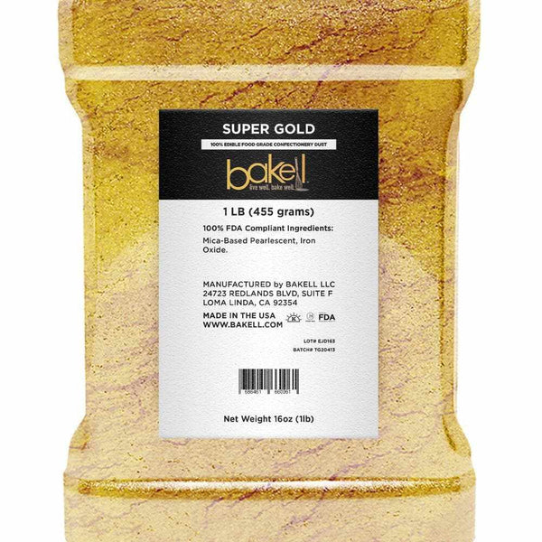  Bakeebake Gold Luster Dust Edible 15g - Edible