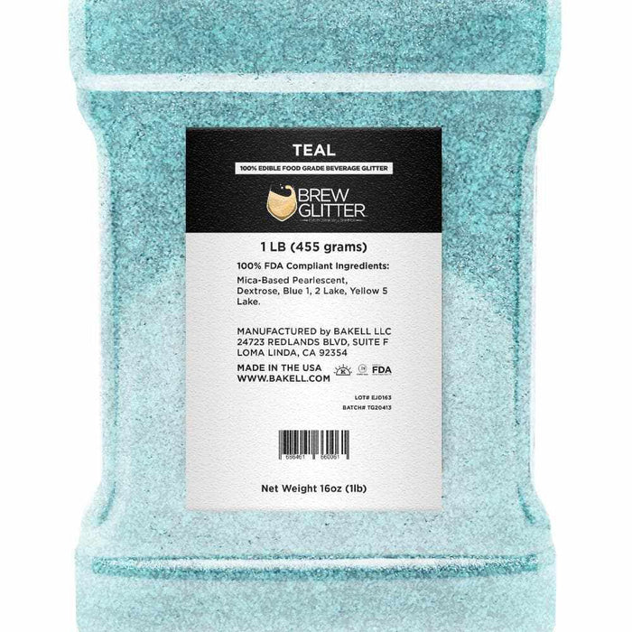 Teal Cocktail Glitter | Edible Glitter for Cocktails Drinks!