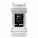 1kg bulk container of white color-changing Teal Brew Glitter for beverages.