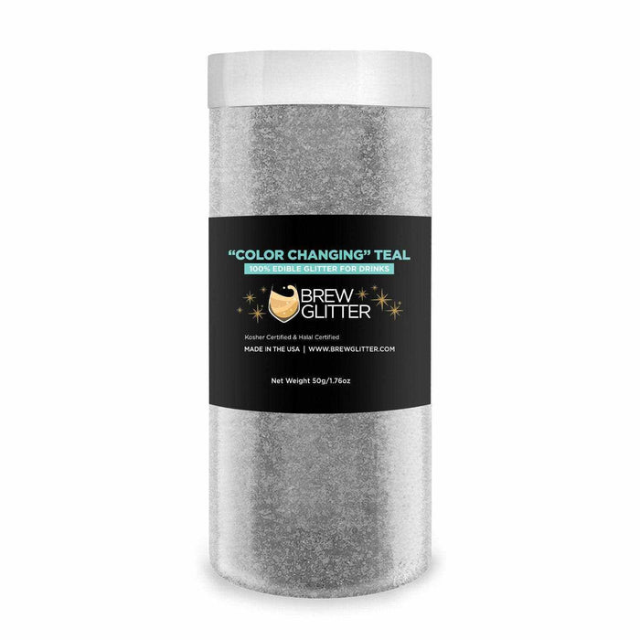 Teal Color Changing Brew Glitter Iced Tea | Bakell